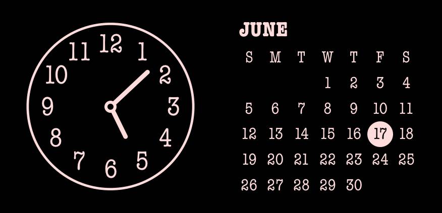時計、カレンダー時計ウィジェット[qy8UJxS0KAjVCxidys0v]