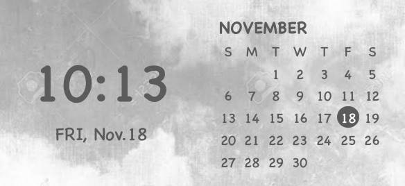 時計＆カレンダー Kalender Widget-ideeën[Xen4fTibyzIyrZkYEj7x]