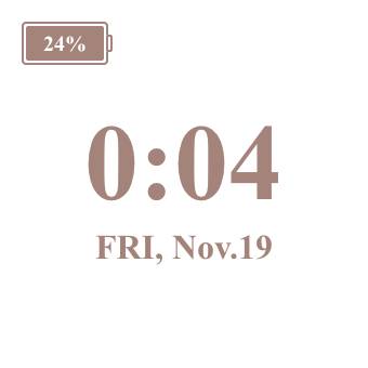 Time Widget ideas[qfcO0oGLSc1I08NI3EhP]