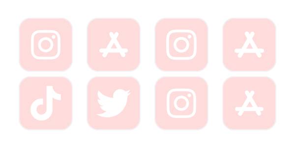 ピンク App Icon Pack[0b0acAEqyf7EZ5hoInMB]