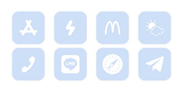 あお App Icon Pack[Rip9BYKcT1G9Ba6SU9wI]