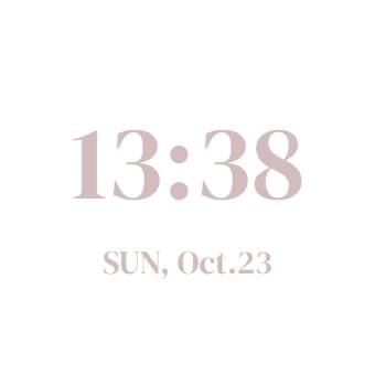 Time Widget ideas[ajvZJED8ZfqYw8rkN3hF]