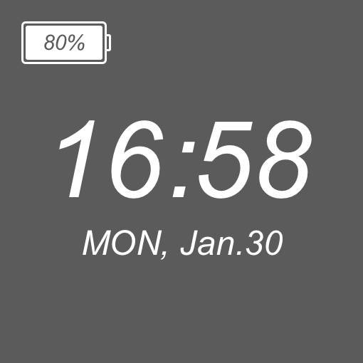 Time Widget ideas[Ts8GmJ8nZY1sTh2qQ2xS]