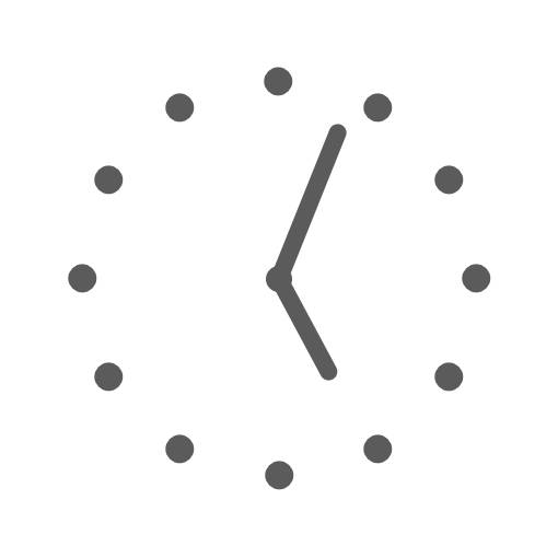 シロクロ Horloge Idées de widgets[QuTajvDH0zhEh2uMQlPb]