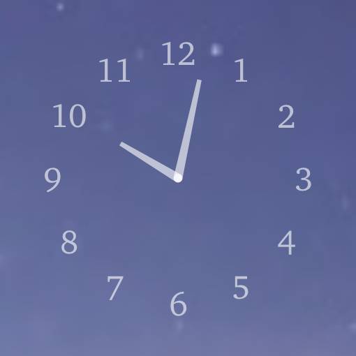 Clock Widget ideas[DqjI66jp4mqNTbeOhbkj]