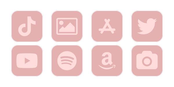 pink Pacchetto icone app[lCGwqQFjhpFJquyaXlUf]