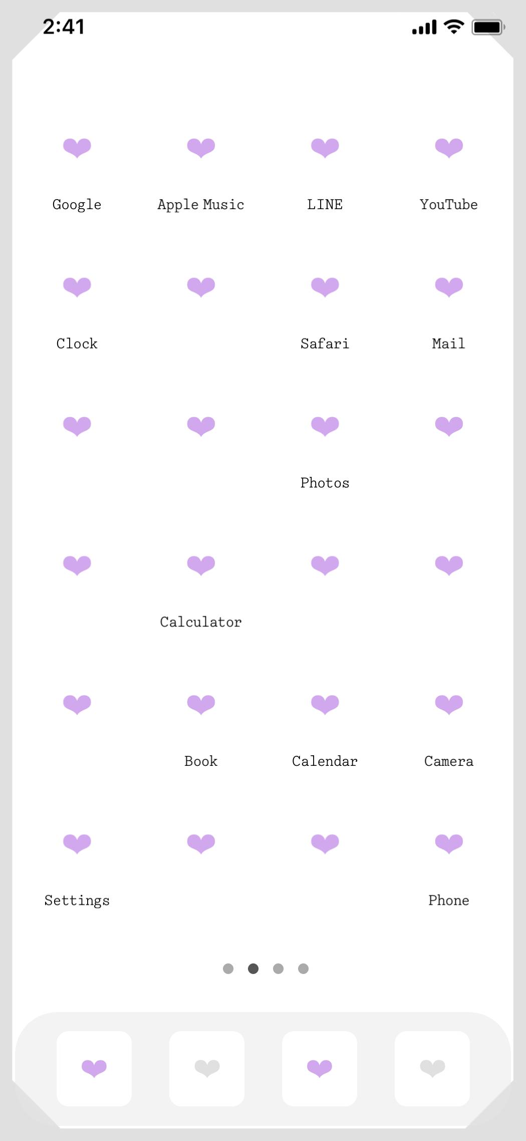 ❤︎×gray &purpleأفكار الشاشة الرئيسية[tYuHAMiGpxSUg4EHnDYd]