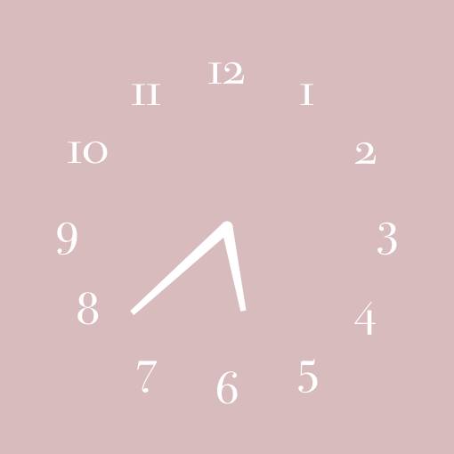 Рожевий Годинник Ідеї для віджетів[templates_TEAEDyeXXFluvDfWlkDl_F7819A78-4755-443D-9BFB-C2139B3F5ADB]