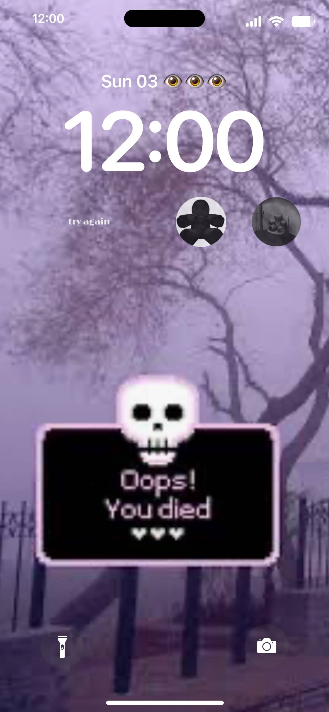 I made a weirdcore wallpaper Lockscreen[PjruYZ5XMf96q1N9MCLn]