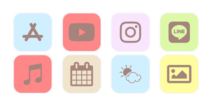 ColoréPack d'icônes d'application[UtdooJsxIu4SGrwYQBFc]