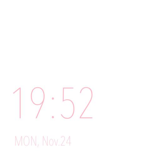 Pretty Time Widget ideas[0reXXIrRzy8eg96Xz7Hp]