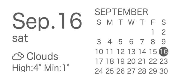 カレンダー Wetter Widget-Ideen[lcEjyInmNDL1OGe6uvbU]