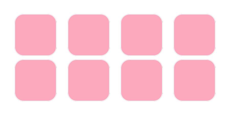 Pink 💗 Пакет значков приложений[phjkWcvPup6Nm2gL8Jsq]