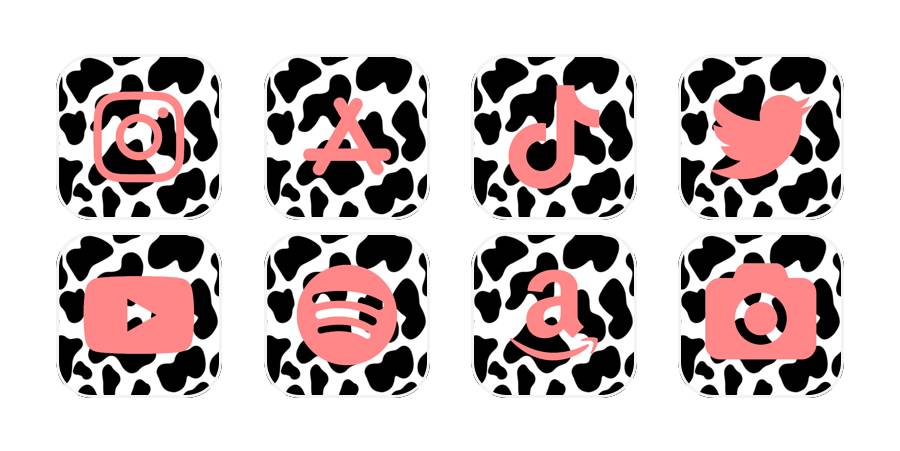 cute cow App-Symbolpaket[iTttlpM6nMX1YFyqQGUh]