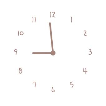 Clock Widget ideas[4Rd4gurFbGqf8XLkW8NX]