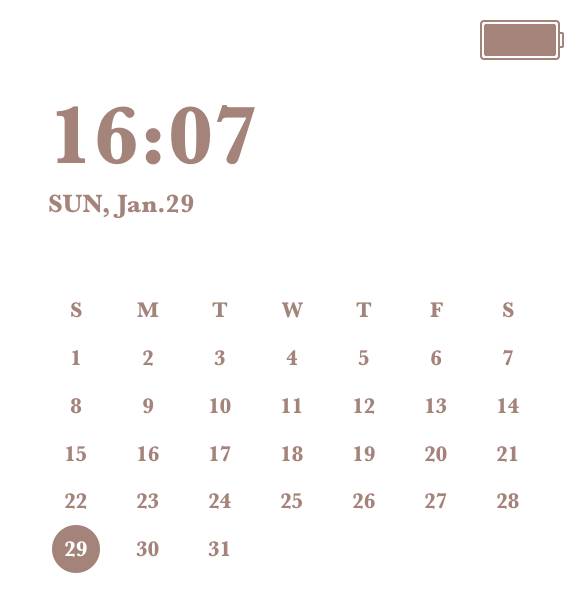 カレンダー Calendar Widget ideas[ecmhnr4RRH6HPK81c1N2]