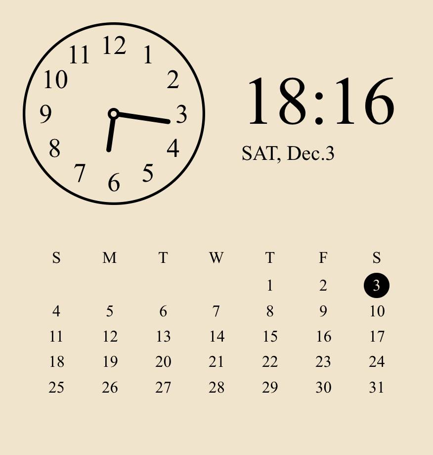 カレンダー Horloge Idées de widgets[TkK0hQqTFDFDHm0Kmxpf]
