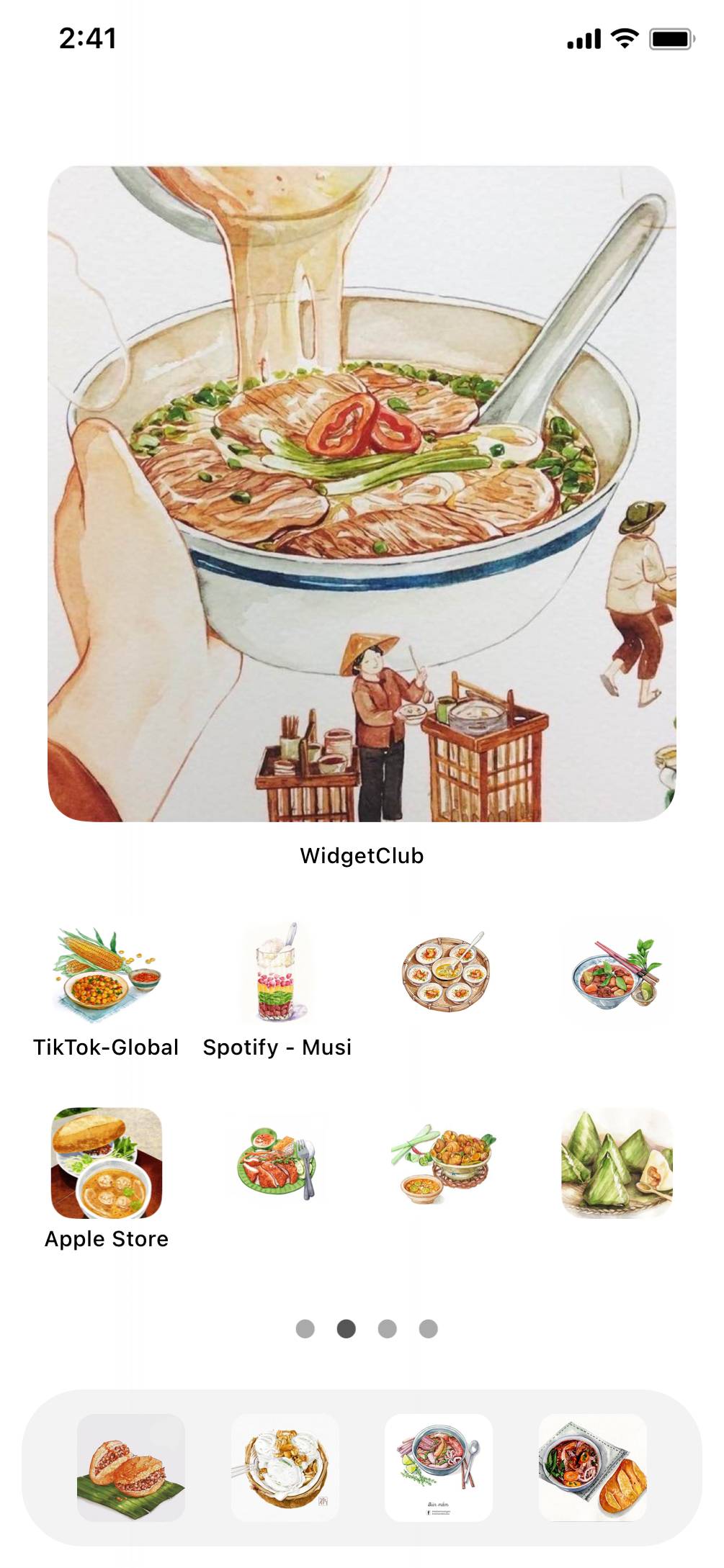 Vietnam Food ホーム画面カスタマイズ[lp5HNEUg402p3R6Ip4yM]