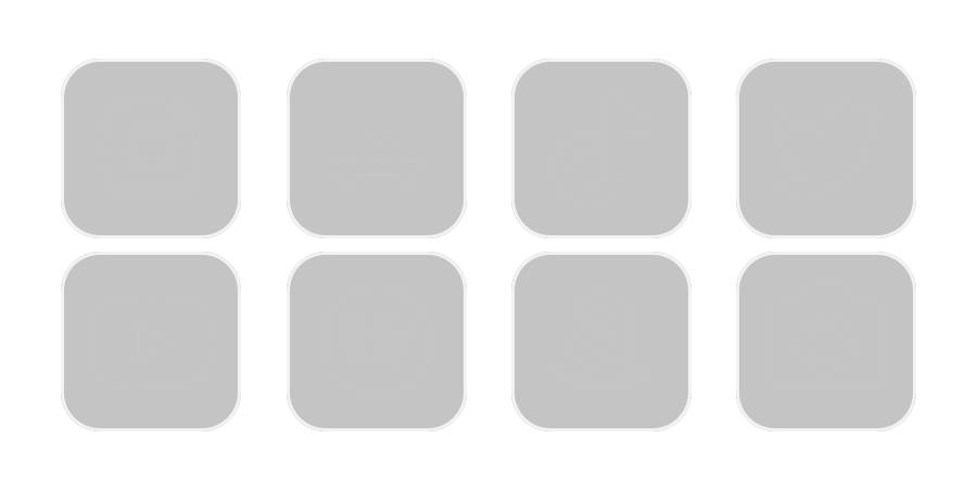 灰 App Icon Pack[c7X9lD5d1vfkwhV6u5si]