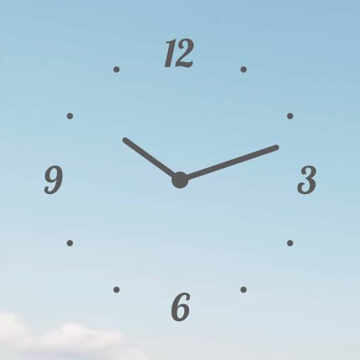 Horloge Idées de widgets[1jhrNIFZl84bpUVFYrWG]