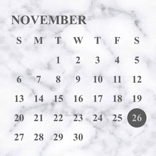 大理石smallカレンダー Calendar Widget ideas[AnN4UM4V1XszGuJ7aAFg]