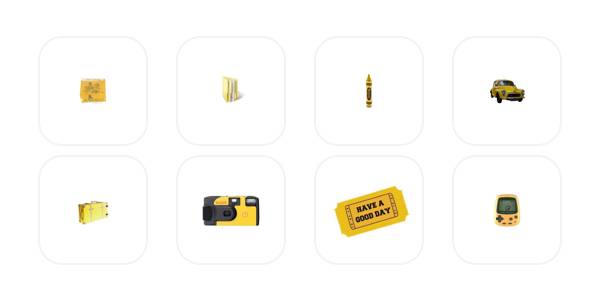 Yellow App Icon Pack[5tKndp4nsdLoruOto6hR]