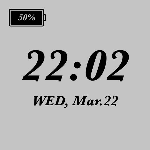 Zeit Widget-Ideen[Hn2j2jCOQZxZN7Zm4B7F]