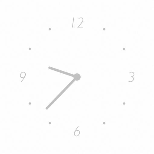 時計 Horloge Idées de widgets[N9il3L3U9kFJuQjyX3XW]