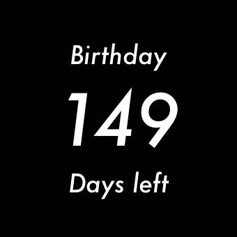 Birthday Countdown Countdown Widget ideas[02zd0onnyz3bMKW9W1tp]
