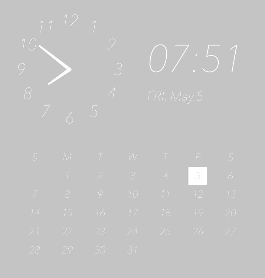 Clock Widget ideas[gyYeXy40rCMpS6EELHbB]