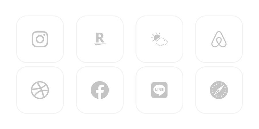 set App icon pack [olyVanNvHtTl1hazr5dv] by Old Bone803 | WidgetClub