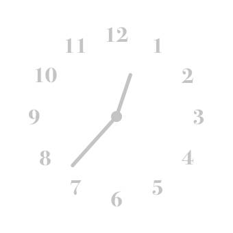 Horloge Idées de widgets[w0KgJhDZunjP2yzKLD1R]