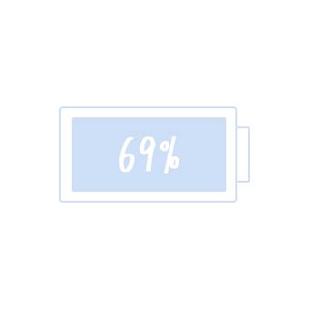 充電% Batterie Idées de widgets[BxFuAg6vweF44hWGK2Bn]