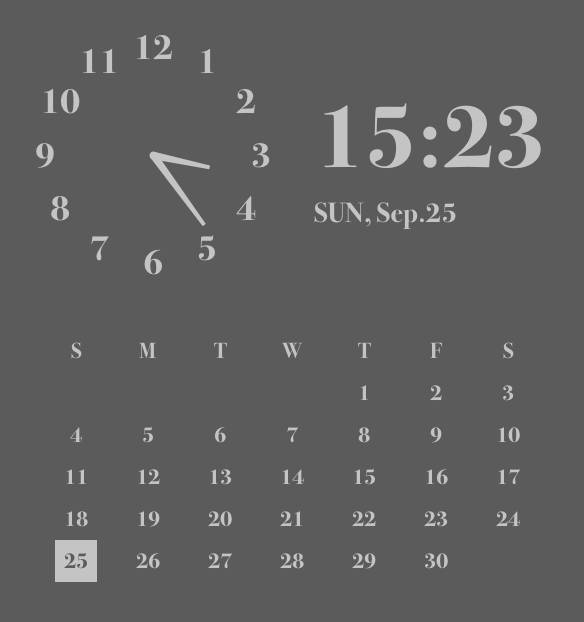 Horloge Idées de widgets[Am4cNBu4iVgwaQx9qq6g]