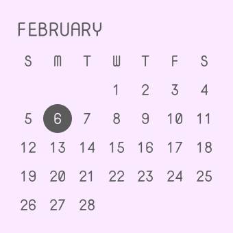 Calendario Ideas de widgets[bm0cT6rz8jq1MKvMeX60]
