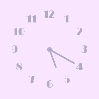 紫 Clock Widget ideas[OYCIF1kWKPdyaCvN38EZ]