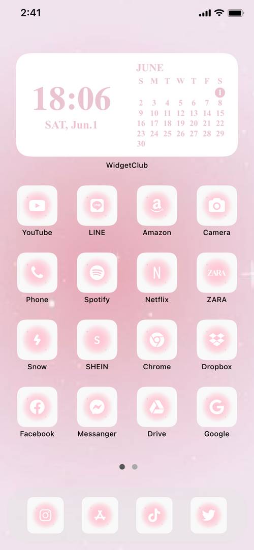 ピンク系統 Ideas para la pantalla de inicio[sFrwHUWAbrpA8LR9nVM8]