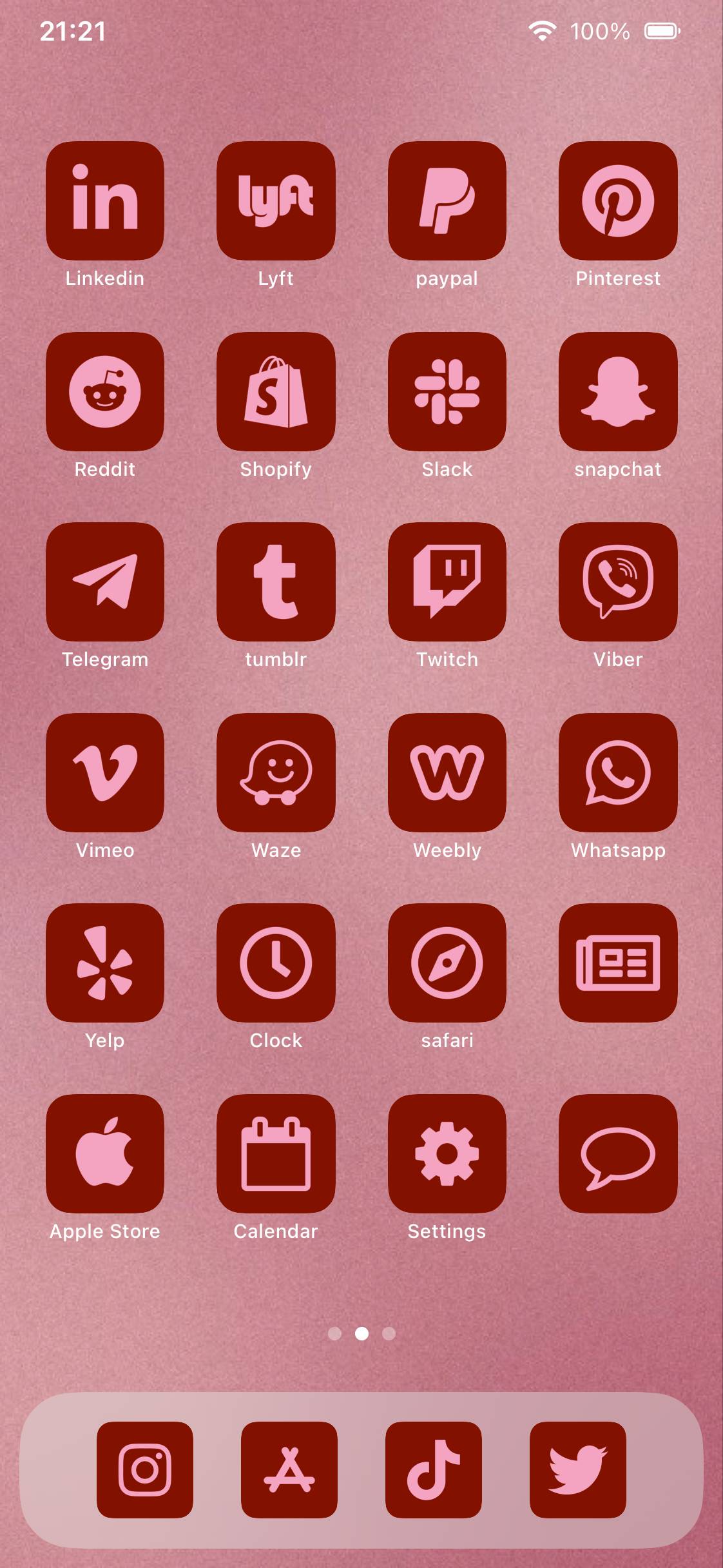 red n pink themeایده های صفحه اصلی[QTDQYNnkdAF3vd4xOVwN]