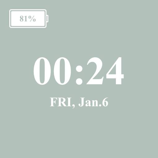 Time Widget ideas[dkOCr8Zpw7Ei4qFsH23u]