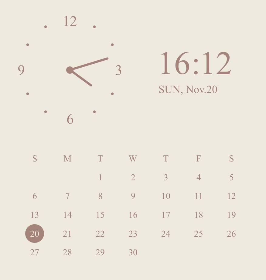 Clock Widget ideas[QRqY9LkO1tfLZFsBu1BR]