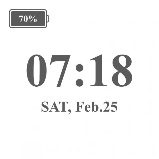 Time Widget ideas[gWyYcaRjPsqHFen4IDy1]