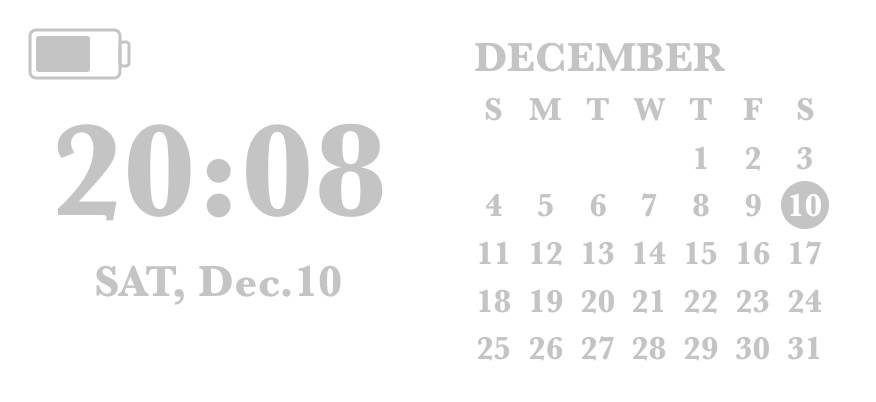 時計　カレンダーCalendario Idee widget[ZEr6uu8bIIGzj9KBHQJR]