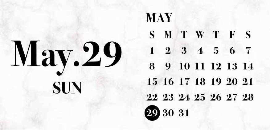 日付カレンダー Calendario Idee widget[KIYqMBQ94ZaGUmfm3UG5]