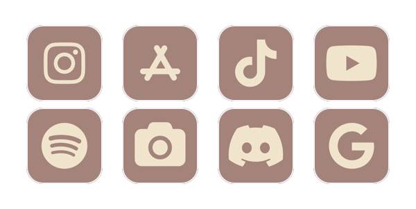 Beige App Icon Pack[wZ3ddUHLX4AwbLEqAM9Y]