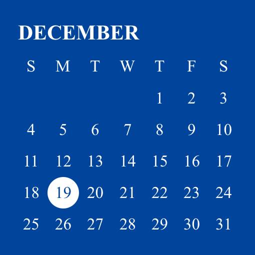 Calendário Ideias de widgets[T0ABpqxQkgjZIECKFQKK]