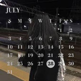 黒 Calendario Idee widget[0TP4owKvIEUfSqFxGNED]