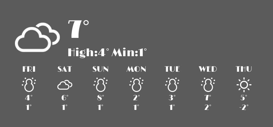 Weather Widget ideas[Lxk5CwME8JxHiI0nnztY]