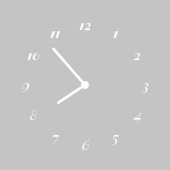 Clock Widget ideas[ywFvA9XEWvnWvrPXlPrY]