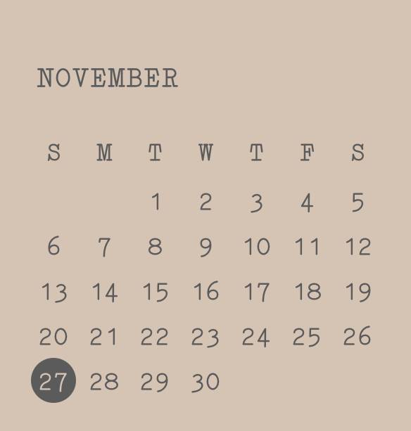 Calendar Widget ideas[wkYsC3FpX8UZnUo0qhUS]