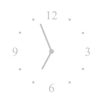 Horloge Idées de widgets[DfReKNmWn6DYho9PdeXv]